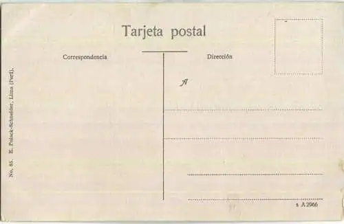 Peru - Ferro Carril Central del Peru - Puente Ueta - Verlag E. Polack-Schneider Lima