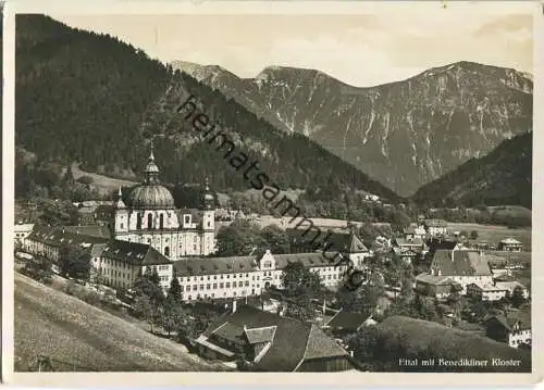 Ettal - Benediktiner Kloster - Foto-AK Grossformat - Verlag Photo-Meyer Ettal