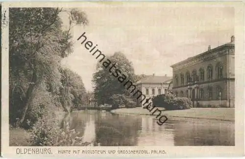Oldenburg - Hunte - Augusteum - Palais - Verlag Hermann Ch. Büsing Oldenburg