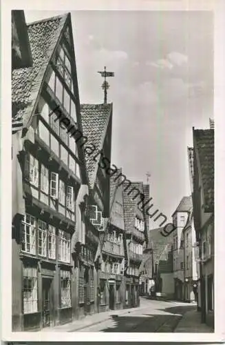 Osnabrück - Alte Häuser in der Bierstrasse - Verlag Schöning & Co Lübeck