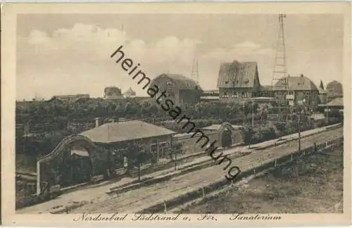 Nordseebad Südstrand auf Föhr - Sanatorium - Verlag M. Glückstadt & Münden Hamburg