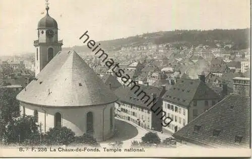 La-Chaux-de-Fonds - Temple national - Edition Franco-Suisse Berne