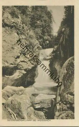 Seisenbergklamm bei Weissbach - Verlag Adolf Wirthmiller Saalfelden