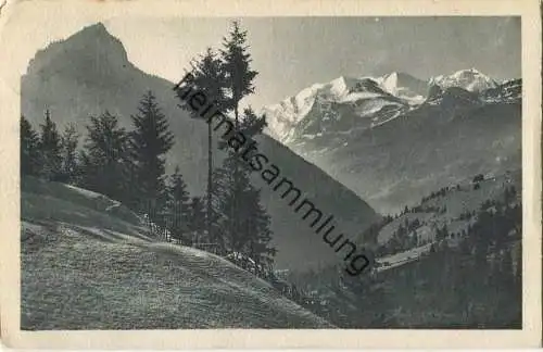 Kiental mit Blümlisalp - Verlag Wehrli AG Kilchberg gel. 1912