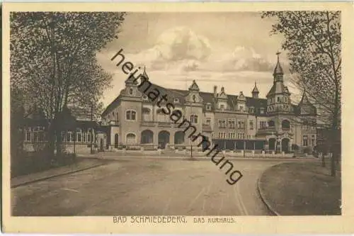 Bad Schmiedeberg - Kurhaus - Verlag Louis Glaser Leipzig