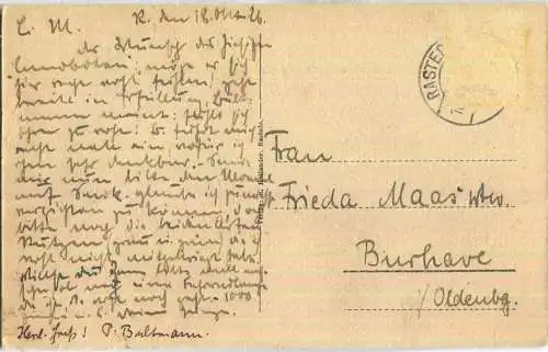 Rastede - Schloss - Verlag S. Hollander Rastede