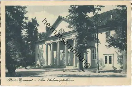 Bad Pyrmont - Schauspielhaus - Verlag Schöning & Co Lübeck