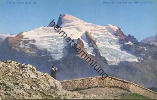 Pilatus-Kulm - Blick vom Esel auf den Titlis - Verlag E. Goetz Luzern