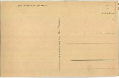 Tübingen - Gesamtansicht - Verlag Gebr. Metz Tübingen