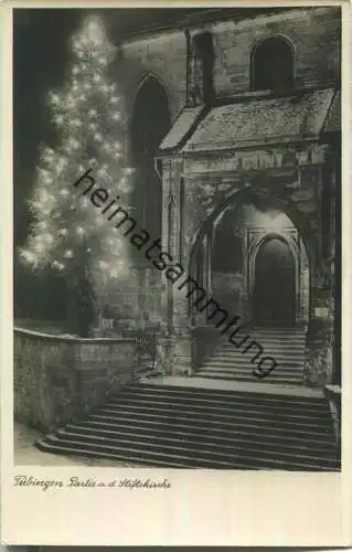Tübingen - Stiftskirche - Foto-Ansichtskarte