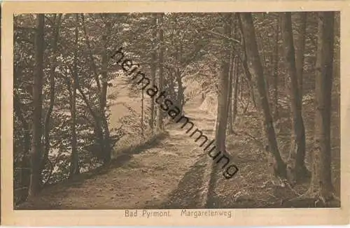Bad Pyrmont - Margaretenweg - Verlag Ernst Hermann Bad Pyrmont