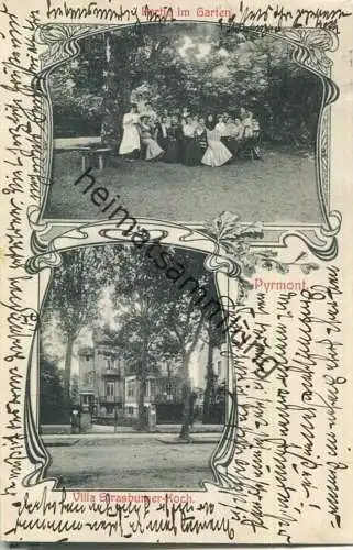 Bad Pyrmont - Villa Strasburger Koch - Verlag Schlitzberger Pyrmont