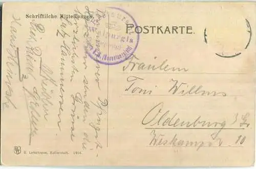 Bodetal - Teufelsbrücke - Verlag R. Lederbogen Halberstadt 1906