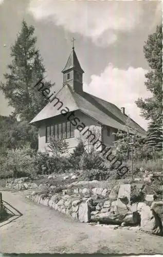 St. Blasien - Evangelische Kirche - Foto-Ansichtskarte