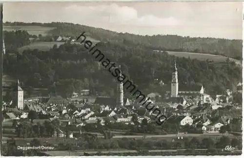 Deggendorf - Gesamtansicht - Foto-AK - Verlag Foto-Kohlbauer Pfronten