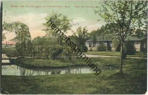 Dreibergen - Park mit Veranda - Verlag Ch. Büsing Oldenburg