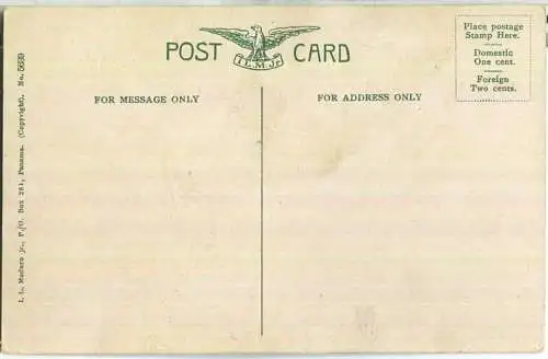 Panama - La Pollera - Native Costume - Verlag I. L. Maduro Jr. Panama