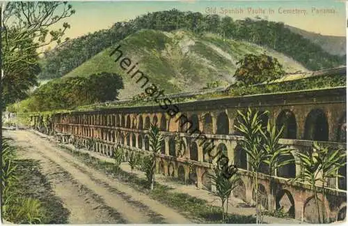Panama - Old Spanish vaults in Cementery - Verlag I. L. Maduro Jr. Panamat