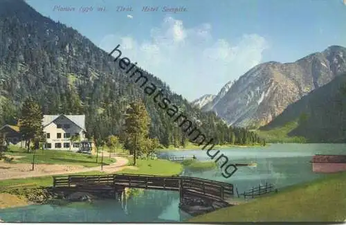 Plansee - Hotel Seespitz - Verlag J. Heimhuber Sonthofen