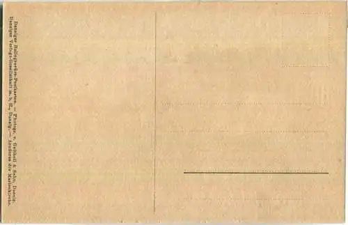 Danzig - Jopengasse mit Marienkirche - Foto Gottheil & Sohn Danzig - Verlag Danziger Verlagsgesellschaft mbH Danzig