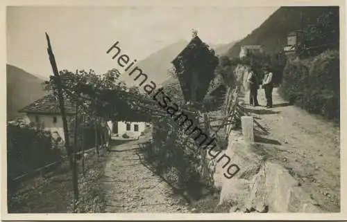 Merano - Motivo con Castello Tiolo - Foto-AK - Editore Leo Baehrendt Merano 1928