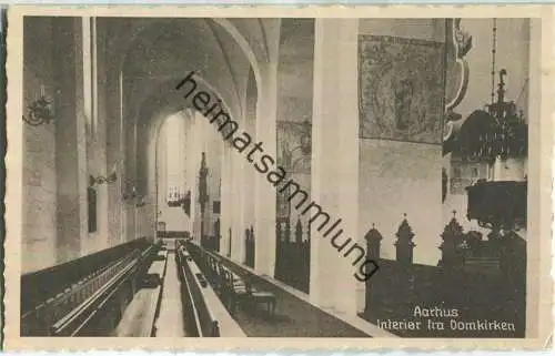 Aarhus - Interior fra Domkirken - Verlag Stender Aarhus