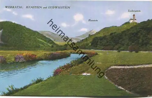 Werratal - Hanstein und Ludwigstein - Verlag Bruno Hansmann Cassel