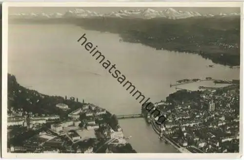 Konstanz am Bodensee - Fliegeraufnahme ca. 1930 - Hans-Luftbild - Verlag Emil Hartmann Mannheim