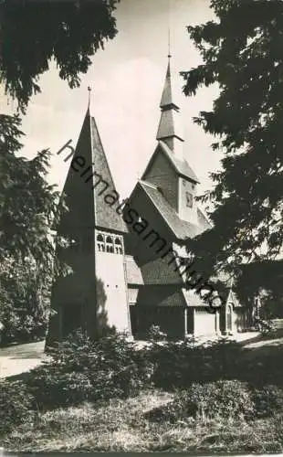 Hahnenklee-Bockswiese - Kirche - Foto-Ansichtskarte - Verlag Schöning & Co Lübeck