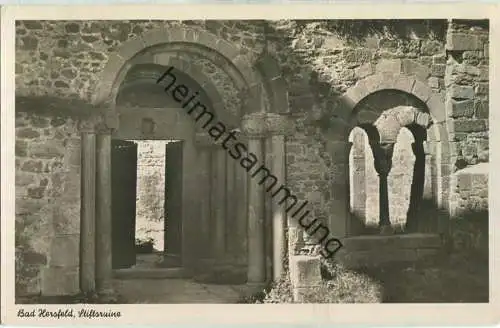 Bad Hersfeld - Stiftsruine - Foto-AK - Verlag Kunst und Bild Berlin