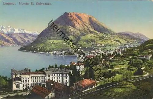Lugano - Monte S. Salvatore - Verlag Carl Künzli-Tobler Zürich