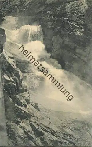 Reussfall in der Schöllenen - Gotthardbahn - Edition Photoglob Zürich