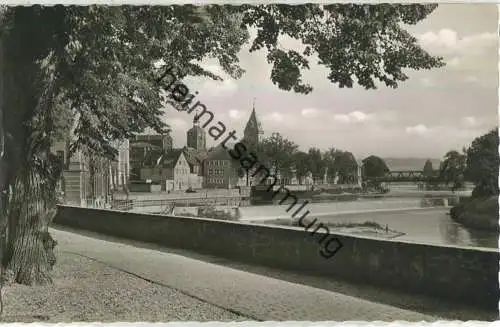 Hameln - Münsterkirche - Weserbrücke - Foto-Ansichtskarte - Verlag Cramers Kunstanstalt Dortmund