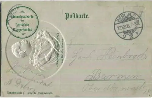 Wilhelm II. - Die Waisenhäuser des Deutschen Kriegerbundes - Osnabrück Canth - Römhild - Wittlich - Prägedruck