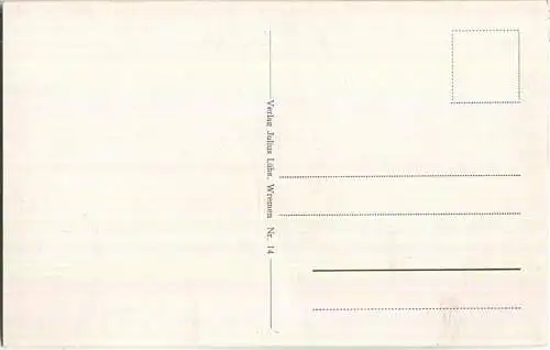 Wremen - Badestrand - Verlag Julius Lübs Wremen