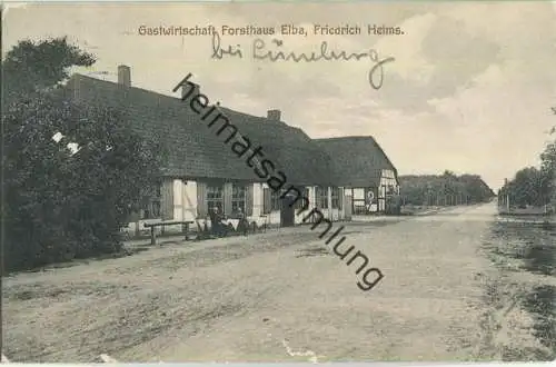 Elba bei Lüneburg - Forsthaus Friedrich Heims - Verlag Wilhelm Riege Lüneburg