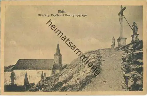 Milseburg Rhön - Kapelle - Kreuzigungsgruppe - Verlag M. Baumann Gemünden