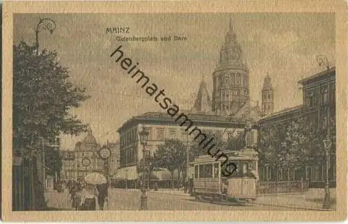 Mainz - Gutenbergplatz - Strassenbahn