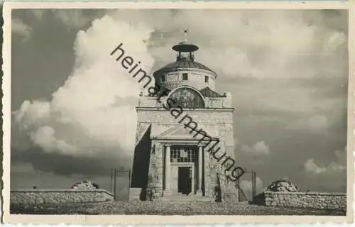 Kaiserin-Elisabeth-Gedächtnis-Kirchlein auf dem Schneeberg - Foto-Ansichtskarte - Verlag Heinrich Schuhmann Wien