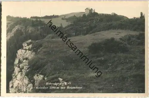 Hohenberg - Reisalpe mit Reismäuer - Foto-Ansichtskarte - Verlag A. Stefsky Wien