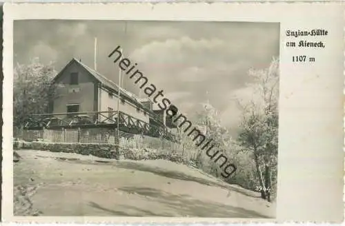 Enzian-Hütte am Kieneck - Foto-Ansichtskarte - Verlag deutscher Schulverein Südmark Wien