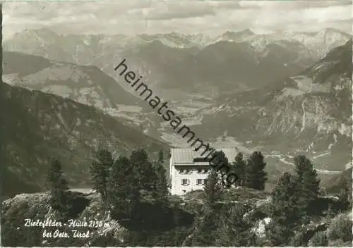 Bielefelder Hütte - Foto-Ansichtskarte - Verlag Foto Aretz Oetz