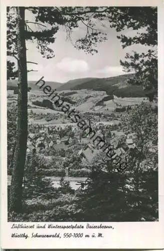 Baiersbronn - Foto-Ansichtskarte - Verlag Foto Klumpp Baiersbronn