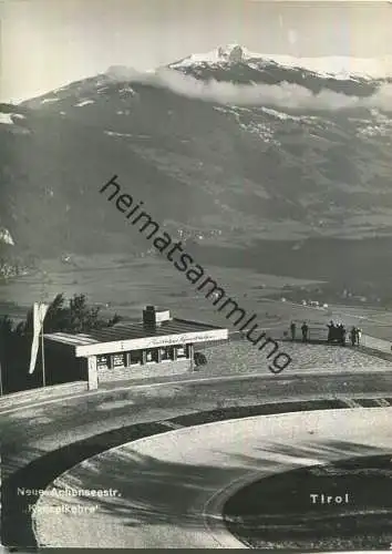 Neue Achenseestrasse - Kanzelkehre - Foto-Ansichtskarte - Verlag Foto-Weninger Jenbach