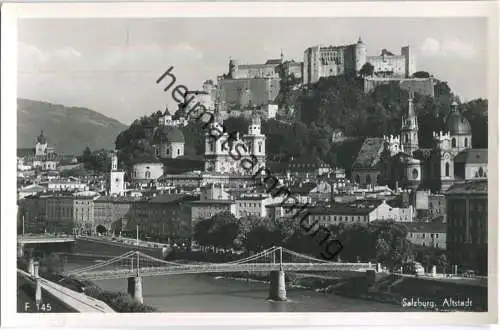 Salzburg - Altstadt - Foto-Ansichtskarte - Makart Postkartenverlag Salzburg