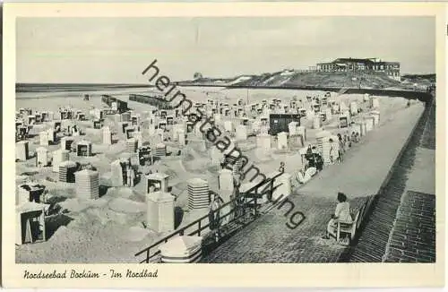 Nordseebad Borkum - Im Nordbad - Foto-Ansichtskarte - Verlag A. Bakker Borkum