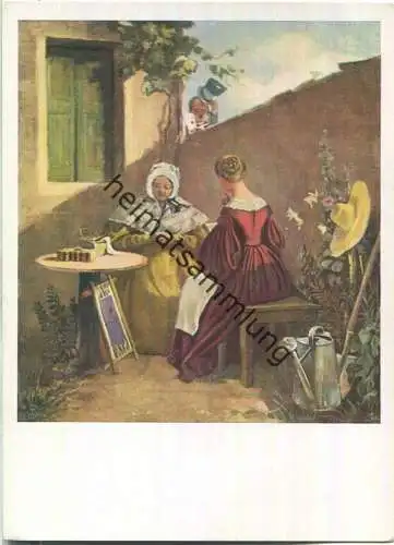 Carl Spitzweg - der Liebesbrief (1. Fassung) - Verlag Michel Nürnberg