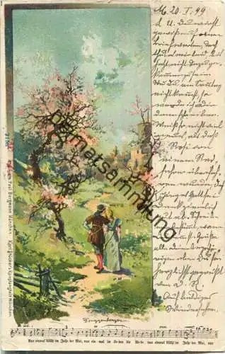 Künstlerkarte C. Truggenberger - Verlag Paul Bergmann München