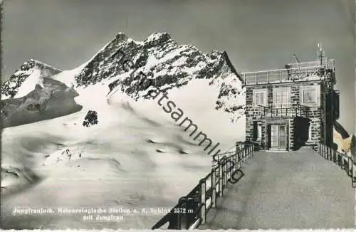 Jungfraujoch - Meteorologische Station an der Sphinx - Verlag Photoglob-Wehrli AG Zürich