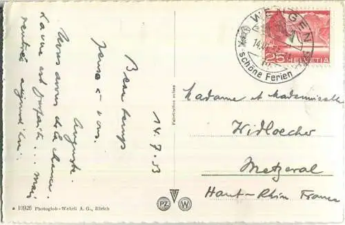 Jungfraujoch - Meteorologische Station an der Sphinx - Verlag Photoglob-Wehrli AG Zürich